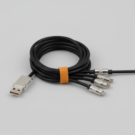 3 in 1 Multi Super Fast Charging Cable (1 Pc / 2 Mtr.)