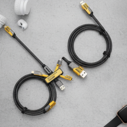4 in 1 Charging Cable 65W Cable (1 Pc)