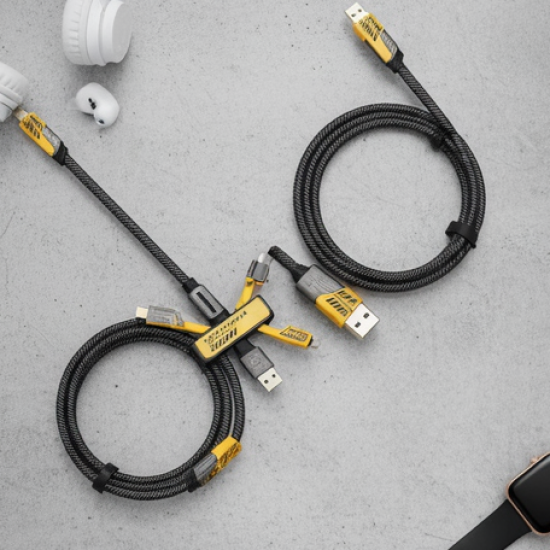 4 in 1 Charging Cable 65W Cable (1 Pc)