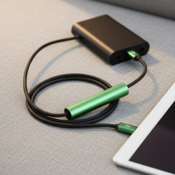 Charging Cable, 3 in 1 Extendable, Data transmit & Charging Cable (1 Pc)