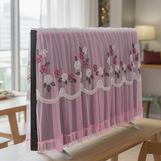 Dustproof Cover for Indoor, TV Screen Protector Cloth Cover (65 Inch)