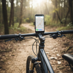 Motorcycle Phone Mount Bicycle Phone Holder Motorcycle Handlebar Phone Holder