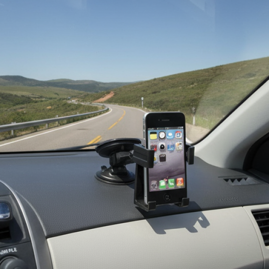 Smartphone Car Holder – Air Vent & Dashboard Bracket (1 Pc)